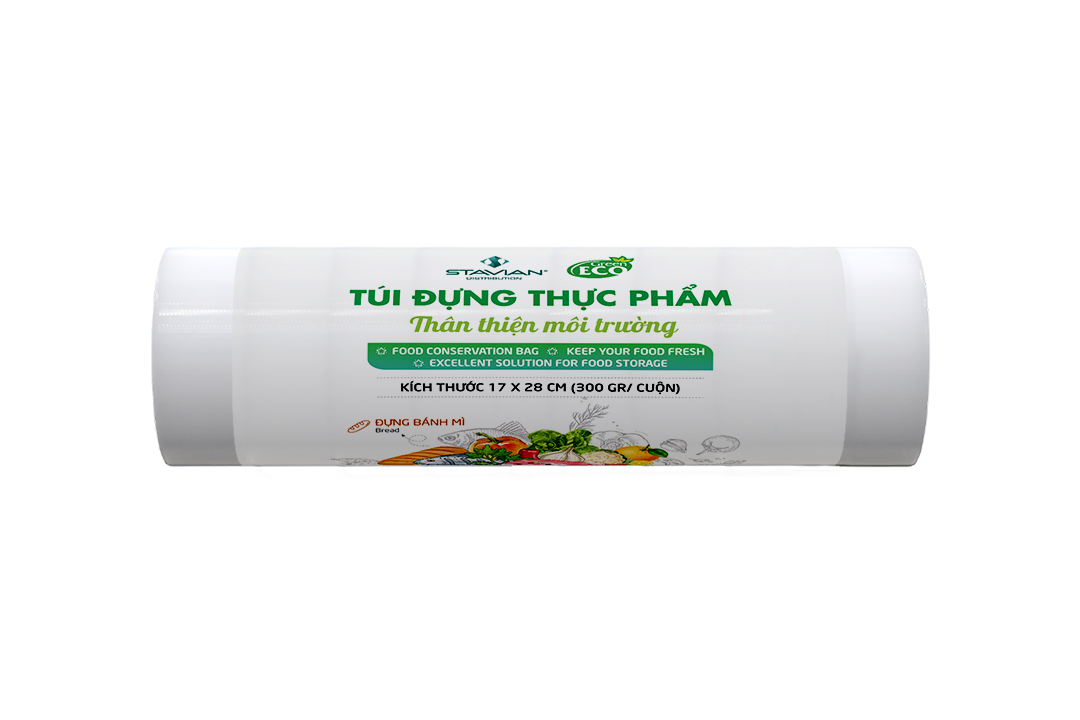 Túi đựng thực phẩm TTMT GREEN ECO 20x30cm (500 gram/cuộn)
